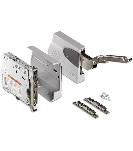 Ferrure De Relevage Blum Aventos HK-S 220-500 - Set Avec Plaques, Gris Clair