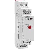 GEYA 2 Level Control Mode 1SPDT Liquid Timer Control Relay Electronic Liquid Level Control 10A (GRL8-01,AC/DC24V-240V)