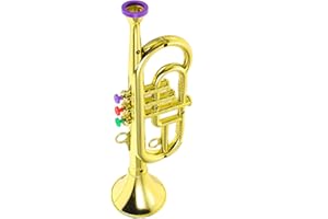 TOYANDONA 1Pc Enfants Trompette Jouet Trompette pour Enfants Instruments De Musique pour Musical Jouet Instrument De Musique Enfant Scène