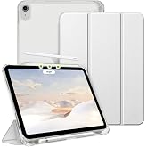 UnDePlus iPad Air 11in&ccedil; M2/M3 2025-2024 ile uyumlu Kılıf Flip Cover Kalem B&ouml;lmeli PC Case Gri