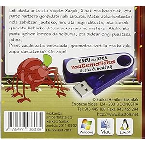 (usb) Lh 5/6 - Matematika (xagu Eta Xiga) (Testuliburu Berriak)