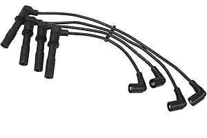 QUARKZMAN Câbles d'Allumage 036905409K Jeu de Fils D'allumage de Bougie D'allumage, Pour Vw Golf Iv 1.4 16 V (1997-2005) 55 Kw -Lot De 4