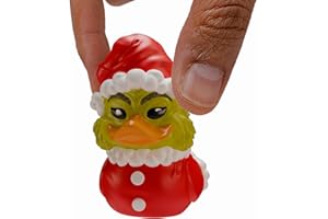 TUBBZ Mini: Le Grinch - Santa Outfit Grinch Figurine en Vinyle De Mini Canard en Cosplay