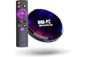DQI-K 2023 Android 13.0 TV BOXES,Android Box 4GB 32GB RK3528 Quad-Core 64bit Cortex-A53 BT 5.0 WIFI6 2.4GHz+5GHz Dual-band Wifi Android TV Box…
