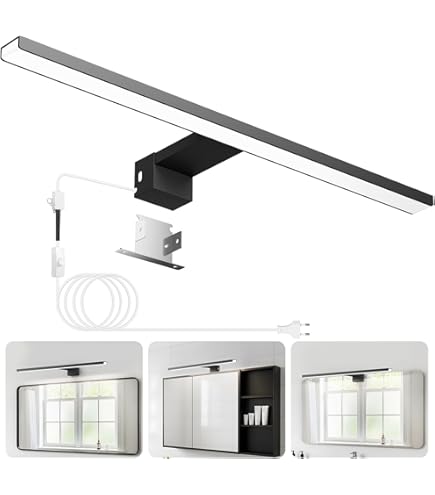 Helestra LED spiegellamp LOOM 2, lengte 90 cm, IP44, CCT