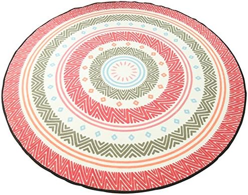 Carpet,bedroom computer chair cushion,round cushion with hanging basket and chair-B 100x100cm(39x39inch)