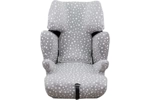 JYOKO KIDS Funda de algodón para silla de coche compatible con Concord Transformer T (White Star)