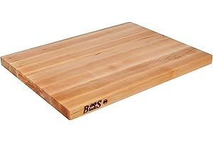 Boos Block Deska rozdzielcza – 40 x 25 x 2,5 cm – północnoamerykański klon duża – blok do krojenia – deska do krojenia – nadaje się do kontaktu z żywnością