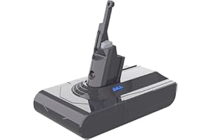 KUNLUN 6000mAh V8 Batteria di Ricambio per Dyson V8 SV10 Absolute/Animal/Fluffy/Motorhead/Absolute Pro Aspirapolvere