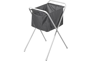 Rörets Kosz na pranie Lotta – zintegrowana torba na spinacze do bielizny – ergonomicznie dopasowana wysokość – pojemność 35 litrów – design i jakość od najsilniejszej marki szwedzkiej suszarki