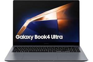 Samsung Galaxy Book4 Ultra, Ordenador Portátil Ultrafino 16" HDR, Táctil, Intel Core Ultra 9-185H, 32GB RAM, 1TB SSD, NVIDIA GeForce RTX 4070 (GDDR6), Windows 11 Home, Gris, Teclado QWERTY Español