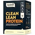 Vegan Protein Powders by Nuzest - Clean Lean Protein - Plant-Based Pea Protein Shake - Low Calorie & Low Carb - Gluten Free - Dairy Free (25g (Pack of 10), Vanilla)