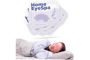 IEA Medical Home Eye Spa - Fragancia neutra - Pack de 5 máscaras oculares calentadoras | Máscara ocular para la relajación | Almohadillas calentadoras para los ojos | Relajación para los ojos