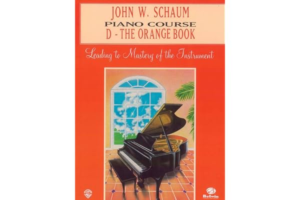 Schaum Piano Course D (orange) --- Piano - Schaum, John W. --- Alfred Publishing