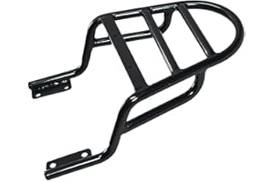 AEspares Rear Rack Luggage Carrier Black Fits For Royal Enfield Interceptor 650cc