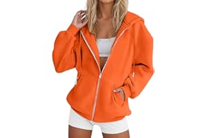 YINGUO Hoodies For Women UK Winter Jackets Oversized Hoodie Zip Up Longline Sweatshirts Trendy Casual Loose Long Sleeve Crewneck Pullover Comfy Fall Cloth Fashion Ladies Outfit