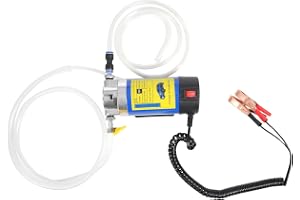 Cutycaty 12 V 100 W oljesugspump, dieselpump, bränslepump, oljepump, elektrisk bränsle– vattenpåfyllningspump för motorolja och diesel till bil