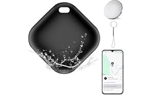 KKSTOTO Smart Traceur GPS Android, Tag Android, Fonctionne avec l’app Google Localiser (Uniquement Android), IP66 ImperméAble Localisateur, pour Les Clés/Portefeuilles/Valises/Bagages/Enfant