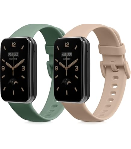 Cinturini Sostitutivi Per Mi Band 7 Pro - 2 Pezzi In Silicone Nero - Foto 4