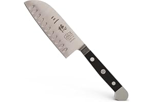 Güde Santoku, Chrome Steel, Pom, 14 cm - alveolado