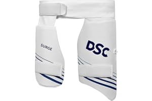 DSC Condor Surge Cricket Thigh Pad Combo | Material: PVC | Thigh Guard Protector | Lower Body Protection | High Density Foam Inside | Towel Back for Absorption