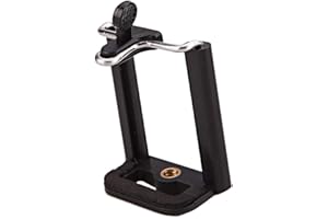 HWAMART Cell Phone Tripod Mount Adapter Clip Holder 1/4-20 Bracket Holder Camera Stand Clip Monopod Tripod Mount Adapter