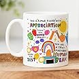 DAYS Thank You and Show You Care with Our Mug of Appreciation. Printed with Punny Thank Yous, It's The Perfect Surprise for