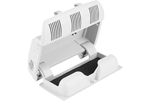 Chacerls Soporte Gafas Coche, Protección Contra el Polvo Caja Para Gafas Para Coche Accesorios Coche para Skoda Octavia Fabia Roomster 1Z0868565E(Gris)