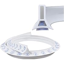 Soglia Doccia In Silicone Con Ventosa - Barriera Antiacqua Rimovibile Per Bagno (80 Cm)