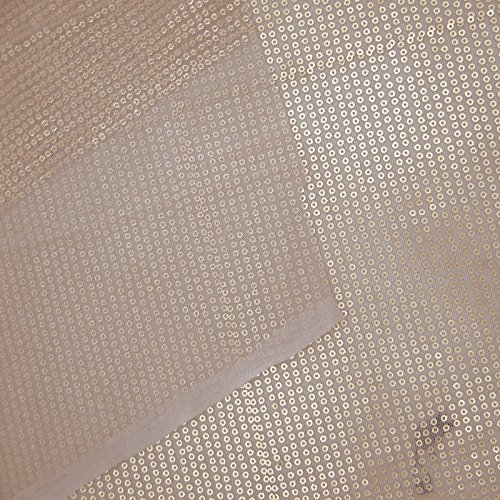 Designer Netzstoffdekor 63″ Wide Hochzeit Dichten Paillettenstoffe Als Meterware - 4