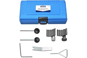 ‎ZOOMTOOLS Zoomtools 7pcs Timing Belt Tool Set Engine Crankshaft Fixing Tool Set Engine Adjustment Tool for VW 1.2 1.4 1.9 2.0 Timing Belt Tensioner Tool