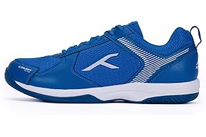 HUNDRED Court Star, Badminton Shoes Uomo, Blue White, 46 EU