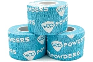 WOD Powders Weightlifting Thumb Tape (3 Rolls) | Super Sticky & Stretchy Weightlifting Tape for CrossFit, Olympic Lifting, Flexible & Easily Tearable - Made for Athletes