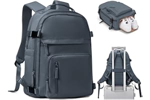 UPPACK Zaino Bagaglio a Mano Donna Zaino Ryanair 40x20x25 Zaino Da Viaggio Con Scomparto per Scarpe Zaino Pc Donna Zaino Donna Elegante Borsa Università Donna