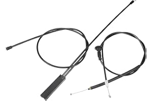 X AUTOHAUX Hood Latch Release Cable Fit for Mini Cooper 2007-2015 No.51232751378/51237148865 - Pack of 2