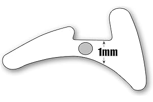 GB DIY STORE uPVC Window & Door Gasket Seal Double Glazing Wedge Rubber Repair Seal W001 White 1mm (Per Metre)