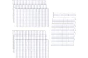 AHQiZFX 6 hojas de cuadrados adhesivos de espuma, cuadrados de espuma 3D, soporte de espuma de doble adhesivo, tiras cuadradas precortadas, cinta de espuma para Halloween, Navidad, álbumes de