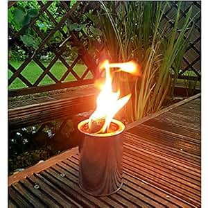 Krause & Sohn Partyfeuer - Gartenfackel 10 Std. Brennzeit Als Feuerschale Auch Zum Anzünden Von