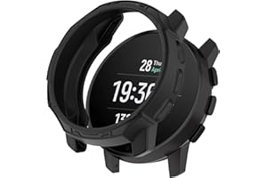 BBZ Pokrowiec kompatybilny z SUUNTO 9 Peak Pro, Ultra Smartwatch, odporne na zarysowania, przezroczysta obudowa z TPU