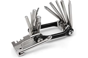 CHSEROK 11 in 1 Bike Multi Tool Kit, Cycling Multitool, Steel Pro Bike Tools for Mountain Bikes, Bicycles, Professional Bicycles