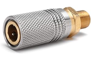 CUTEFLY Adattatore a sgancio rapido in acciaio inox PCP 1/8 BSP