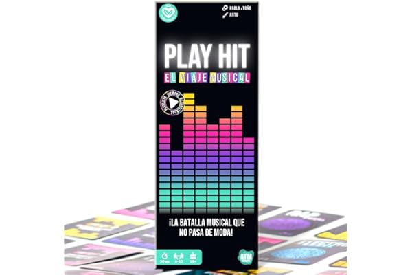 Play Hit - Juegos de Mesa para Adultos, Amigos y Familia - Anima Tus Reuniones y Fiestas con Música en Español - Regalo Navidad Original