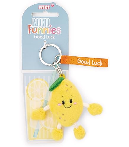 Mini Grappige Positieve Citroen, 10cm Grappige Gebreide Wollen Pocket Citroenpop Creatieve Leuke Gebreide Positieve Emoties Citroen voor Verjaardagscadeau Feestdecoratie Aanmoediging