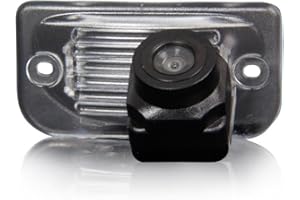 Kalakus Caméra de Recul Voiture IP67 étanche Couleur avec Plaque D'immatriculation Vision Nocturne pour Mercedes Benz C W203 E W211 CLS Klasse W219 CLK W209