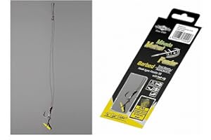 8 x Mikado Method Feeder Haken Rig `s mit Quick Stop und geflochtener Schnur in den Größen 4 bis 16 erhältlich