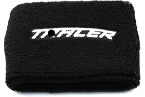 BBYANG Compatible con Tracer 9 7 GT 900700 GT 2021 2020 Accesorios de Motocicleta Depósito de líquido de Aceite de Freno Delantero Taza Calcetín y Llavero