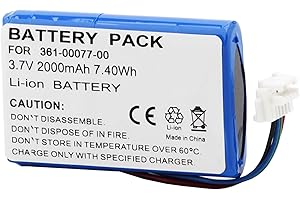 CHUNCAIL Akku kompatibel für Garmin Zumo 590, 595, 590LM, 595LM GPS Navigation (2000mAh, 3.7V, Li-Ion)