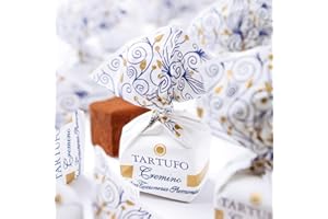 Antica Torroneria Piemontese Tartufo italienische Trüffelpralinen in verschiedenen Sorten 140 g Pralinen Trüffel Schokoladentrüffel (Tartufo cremino)