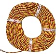 TWC Active Flexible Double Core Electrical Wire |Assorted, 90 Meter |PVC electrical insulated copper wire | Cable for Domestic & Industrial Connection purpose | Flame Resistant |