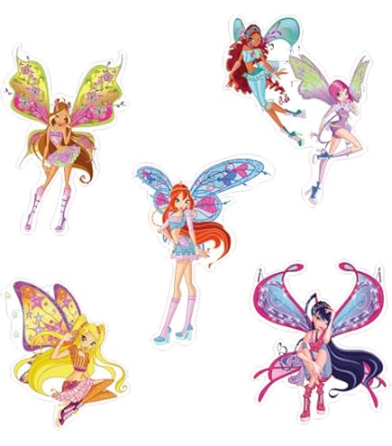 Banner Compleanno Personalizzato Winx - 100x50 Cm, PVC, Con Foto E Nome, Per Esterni - Foto 8